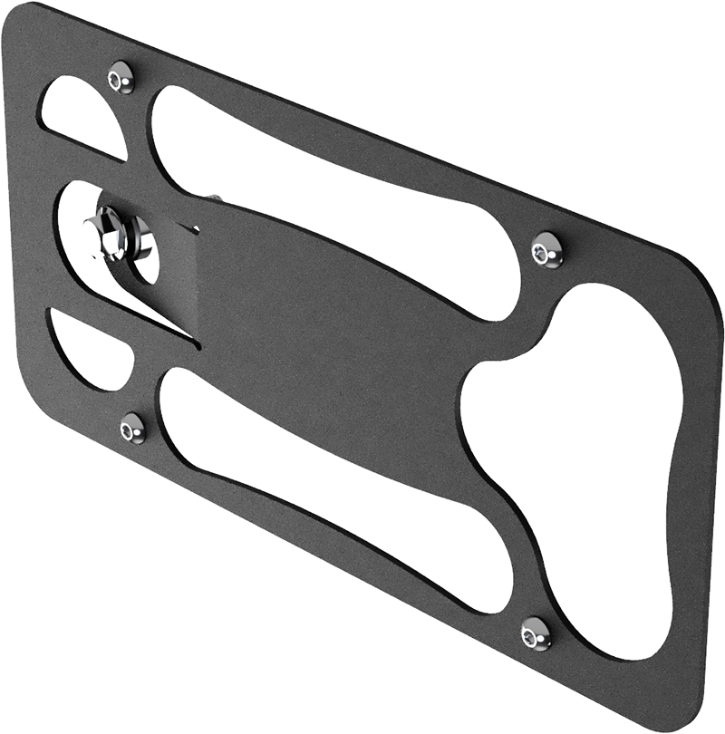 The CravenSpeed Platypus License Plate Mount for the Ford Bronco Modular Bumper